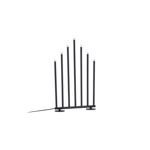 Lampe à Poser Bougeoir "bjornfjallet" 50cm Noir