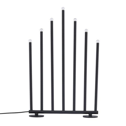 Lampe à Poser Bougeoir "bjornfjallet" 50cm Noir