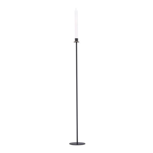 Bougeoir à LED En Métal "hogehall" 102cm Noir