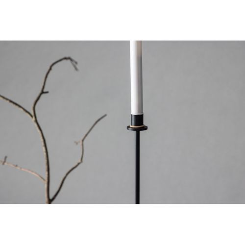 Bougeoir à LED En Métal "hogehall" 79cm Noir