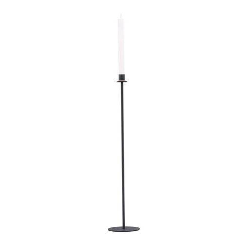 Bougeoir à LED En Métal "hogehall" 79cm Noir