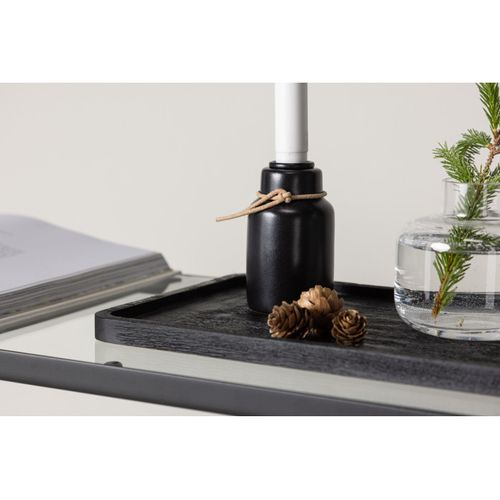 Bougeoir Design à LED "ulricehamn" 6cm Noir