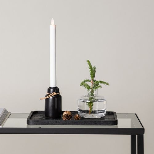 Bougeoir Design à LED "ulricehamn" 6cm Noir