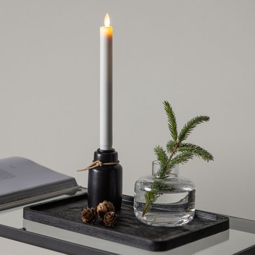 Bougeoir Design à LED "ulricehamn" 6cm Noir