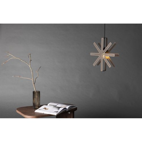 Lampe Suspension Déco "safsen" 40cm Marron