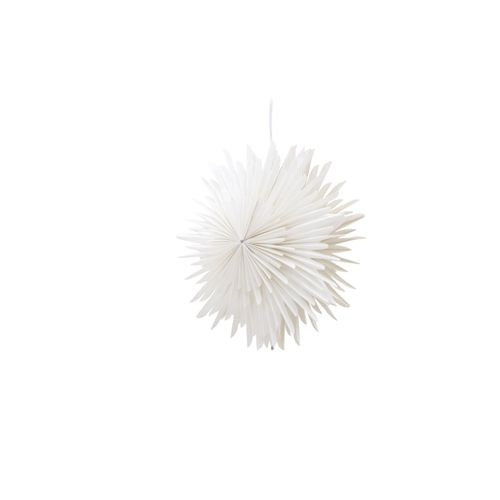 Lampe Suspension Design "selen" 35cm Blanc