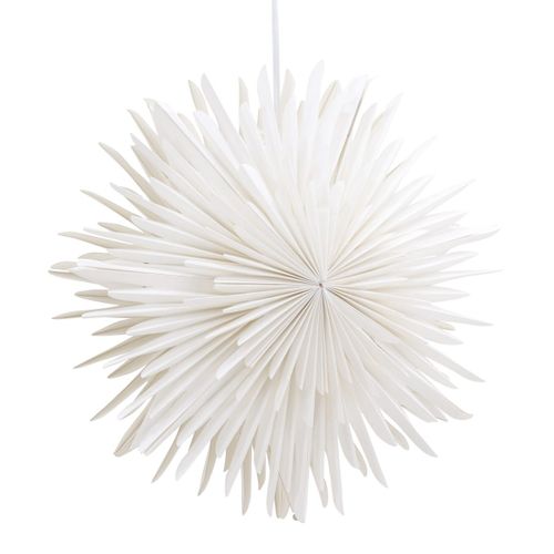 Lampe Suspension Design "selen" 35cm Blanc