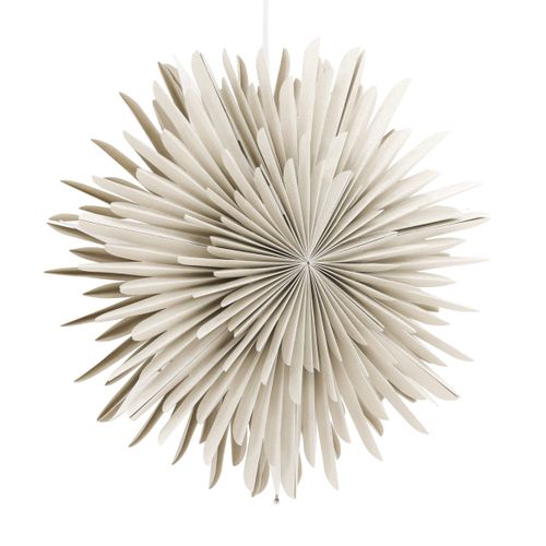 Lampe Suspension Design "selen" 46cm Beige