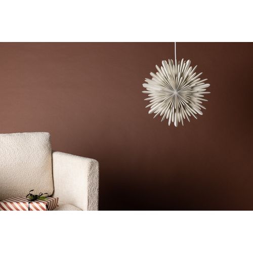 Lampe Suspension Design "selen" 46cm Beige