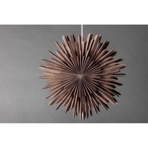 Lampe Suspension Design "selen" 46cm Marron