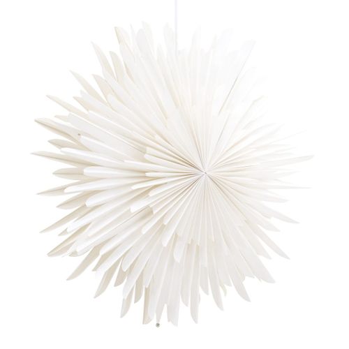 Lampe Suspension Design "selen" 46cm Blanc