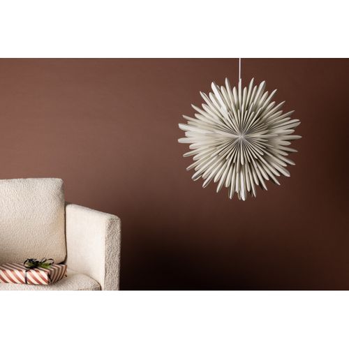 Lampe Suspension Design "selen" 60cm Beige