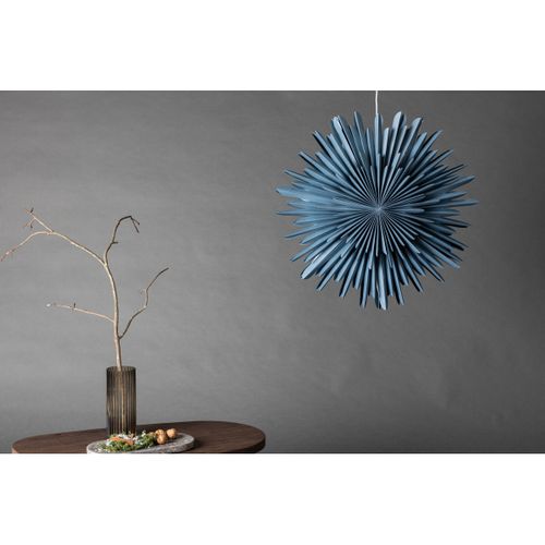 Lampe Suspension Design "selen" 60cm Bleu