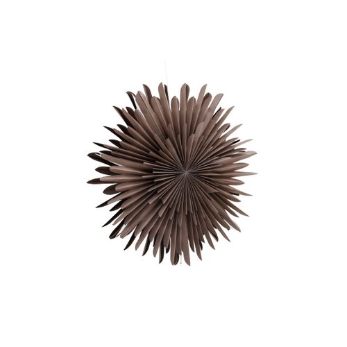 Lampe Suspension Design "selen" 80cm Marron