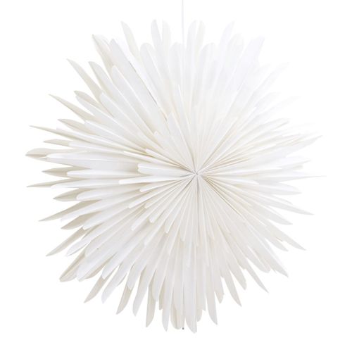 Lampe Suspension Design "selen" 80cm Blanc