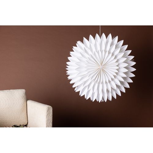 Lampe Suspension Déco "storlien" 80cm Blanc