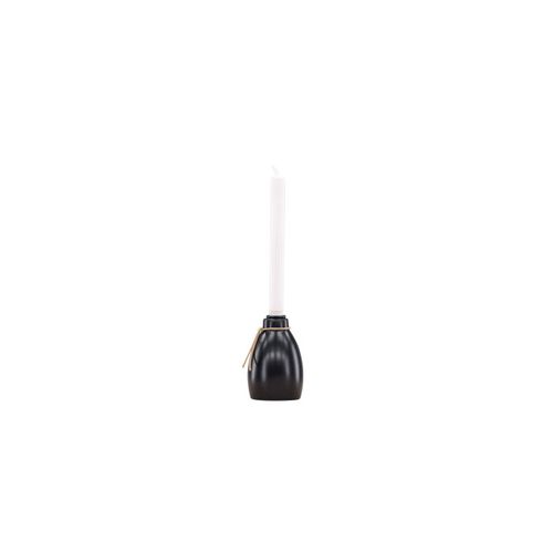 Bougeoir Design à LED "ulricehamn" 9cm Noir