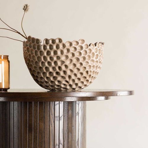 Table Basse En Mdf Bianca Rond