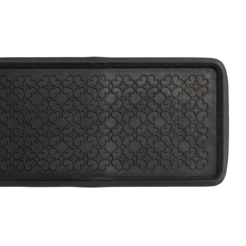 Paillasson En Caoutchouc "gunnar" 45x75cm Noir