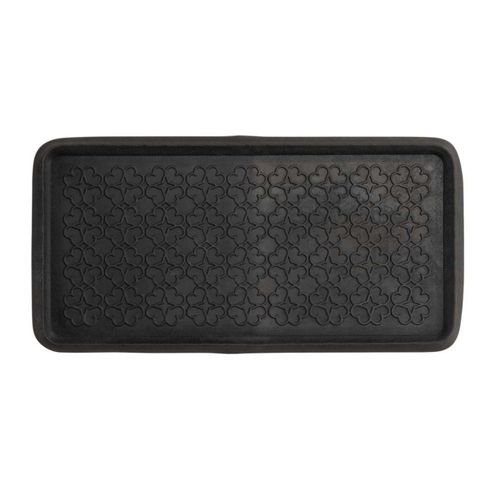 Paillasson En Caoutchouc "gunnar" 45x75cm Noir