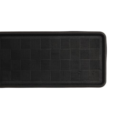 Paillasson En Caoutchouc "gösta" 45x75cm Noir