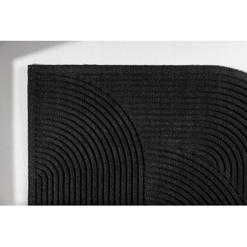 Paillasson Design "valentino" 60x90cm Noir