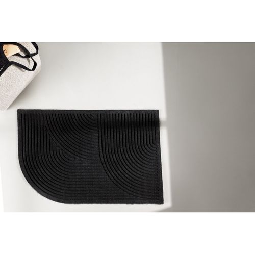 Paillasson Design "valentino" 60x90cm Noir