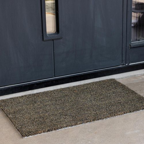 Paillasson En Fibre De Coco "lionel" 45x75cm Marron