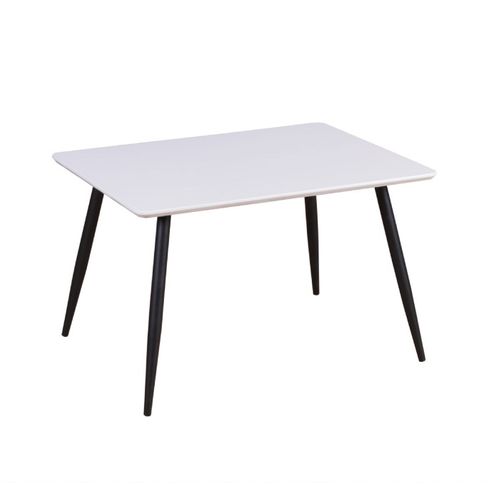Table Enfant "plaza" 60x80cm Blanc et Noir