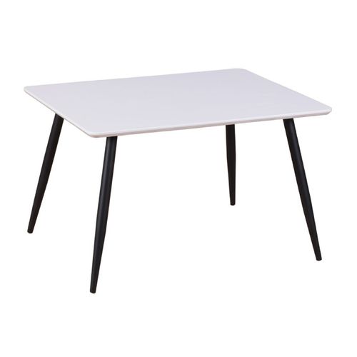 Table Enfant "plaza" 60x80cm Blanc et Noir
