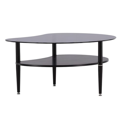 Table Basse Design "egg" 101cm Noir