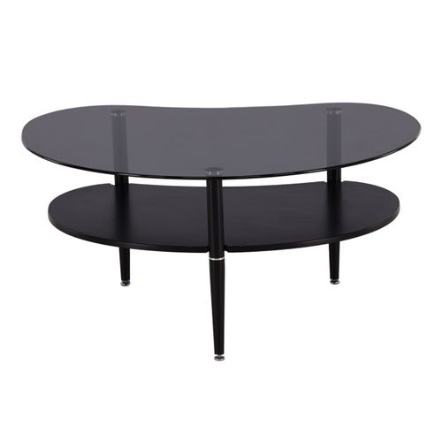 Table Basse Design "egg" 101cm Noir
