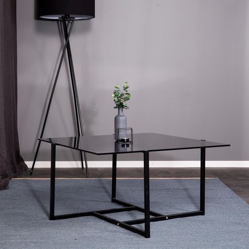 Table Basse Design "hybrid" 80cm Noir