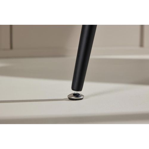 Table à Manger Ronde "plaza" 100cm Noir