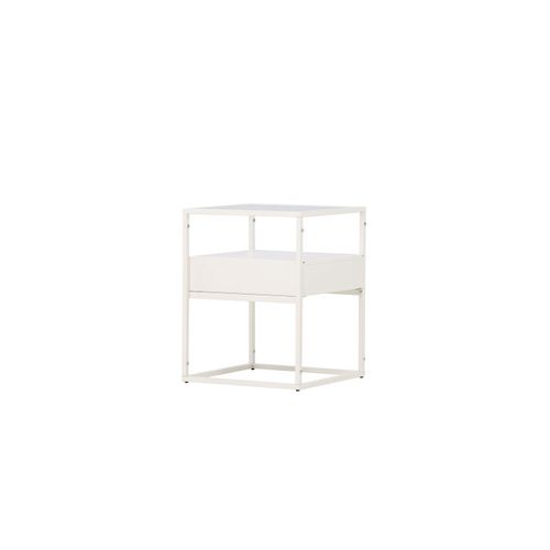 Table D'appoint Design "fortaleza" 51cm Blanc