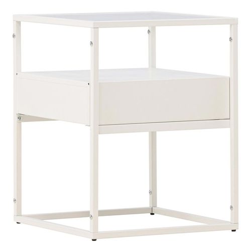 Table D'appoint Design "fortaleza" 51cm Blanc