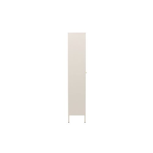 Vitrine Design En Métal "lima" 180cm Beige