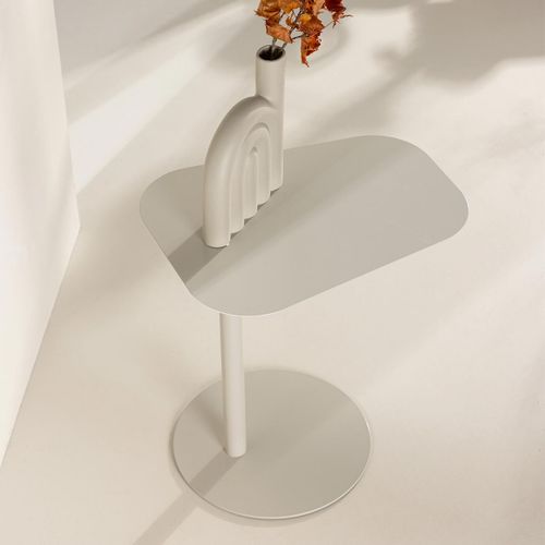 Table D'appoint Design "san Jose" 50cm Beige