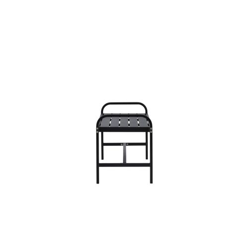 Banc De Jardin Design "cascais" 125cm Noir