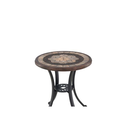 Table D'appoint De Jardin "leiria" 66cm Marron