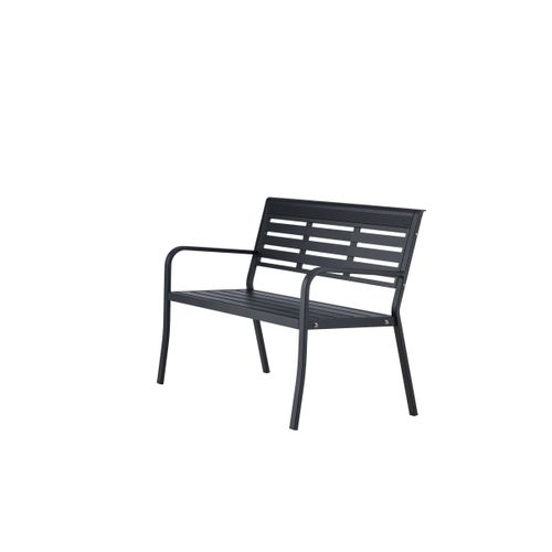 Banc De Jardin "elvas" 125cm Noir