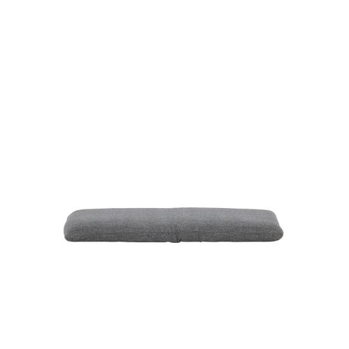 Chaise Longue En Tissu "trond" 80cm Gris