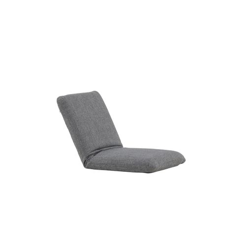 Chaise Longue En Tissu "trond" 80cm Gris