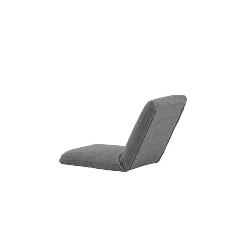 Chaise Longue En Tissu "trond" 80cm Gris