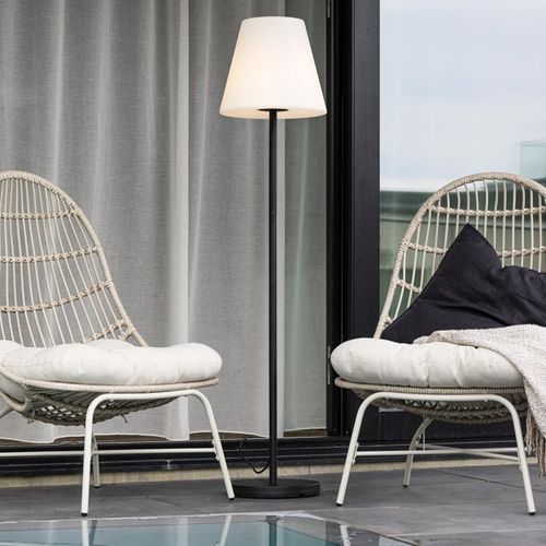 Lampadaire D'extérieur "moris" 150cm Noir