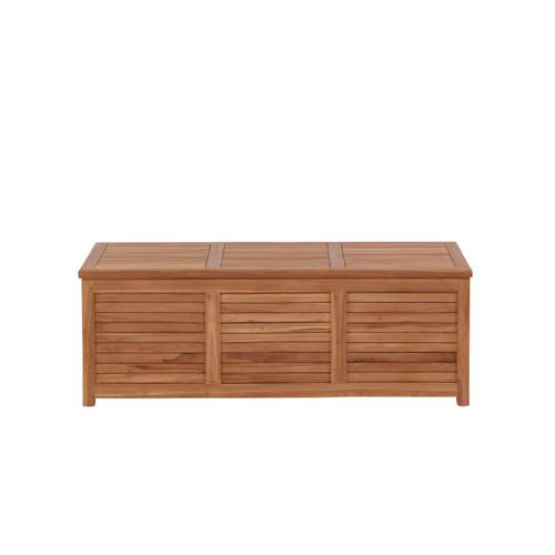 Coffre De Jardin En Teck "trento" 46cm Naturel