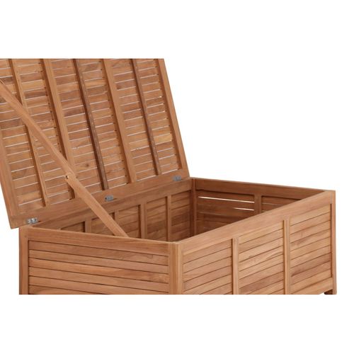 Coffre De Jardin En Teck "trento" 46cm Naturel
