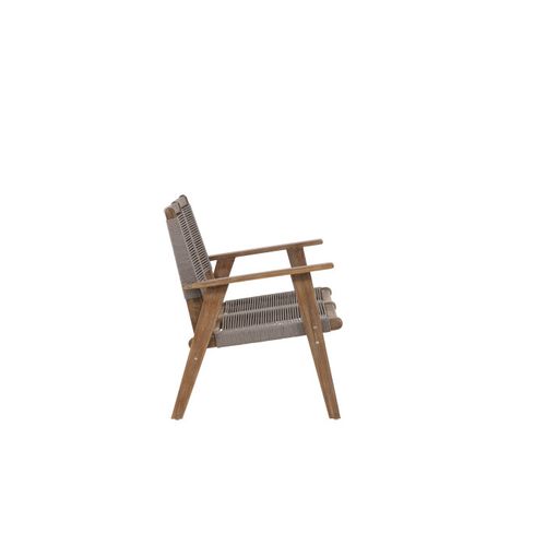 Canapé De Jardin 2 Places "little John" 120cm Marron