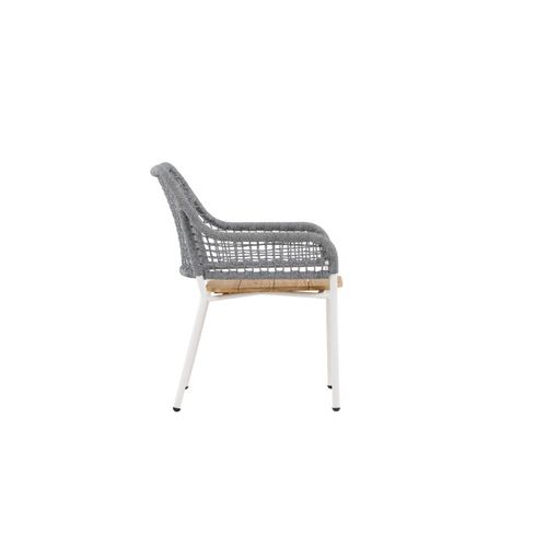 Chaise De Jardin "amora" 88cm Gris