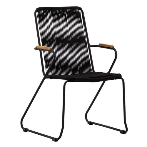 Chaise De Jardin "barton" 82cm Noir